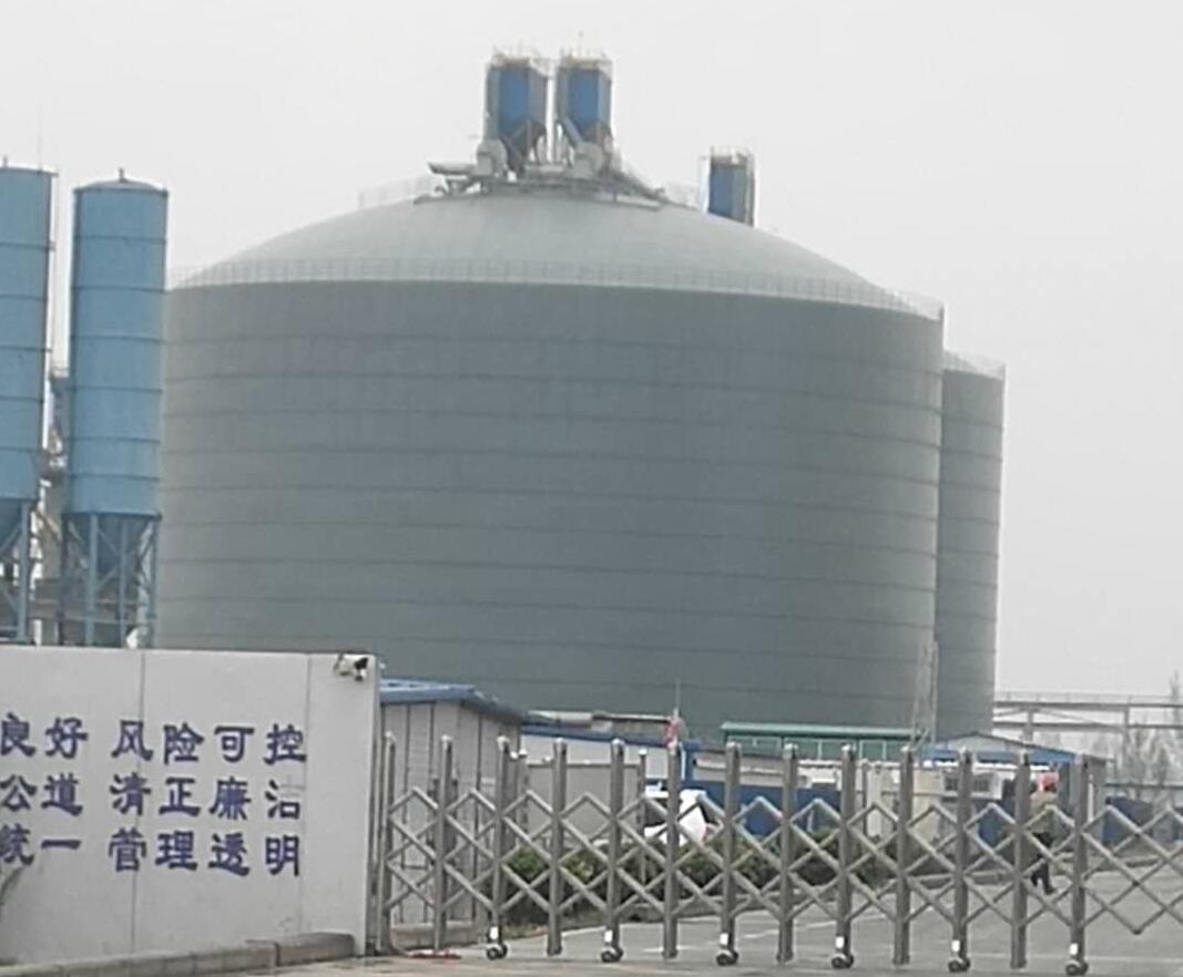 济南4万吨粉煤灰储存库